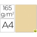 PAPEL COLOR LIDERPAPEL DIN-A4 165 GRAMOS CREMA PAQUETE DE 9 HOJAS