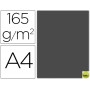 PAPEL COLOR LIDERPAPEL DIN-A4 165 GRAMOS GRIS PAQUETE DE 9 HOJAS