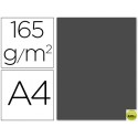 PAPEL COLOR LIDERPAPEL DIN-A4 165 GRAMOS GRIS PAQUETE DE 9 HOJAS