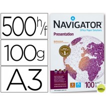PAPEL FOTOCOPIADORA NAVIGATOR DIN A3 100 GRAMOS PAQUETE DE 500 HOJAS