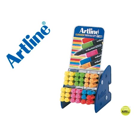 ROTULADOR ARTLINE FLUORESCENTE EK 660 EXPOSITOR DE 36 UNIDADES SURTIDAS