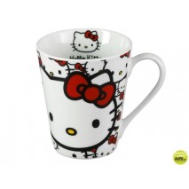 TAZA CONICA ANADEL CERAMICA HELLO KITTY