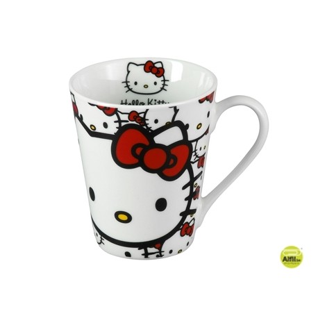 TAZA CONICA ANADEL CERAMICA HELLO KITTY