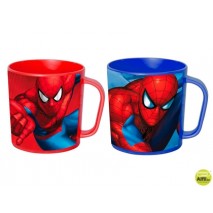 TAZA DE DESAYUNO PP ANADEL SPIDERMAN SET 2 UNIDADES