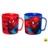 TAZA DE DESAYUNO PP ANADEL SPIDERMAN SET 2 UNIDADES