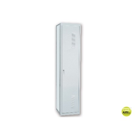 TAQUILLA METALICA AR STORAGE 50X180X30 CM 1 PUERTA CON LLAVE COLOR GRIS CONTINUACION