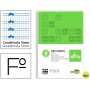 RECAMBIO LIDERPAPEL FOLIO 100 H 4 TALADROS 70 GR CUADRICULADO PAUTADO 5 MM CON MARGEN