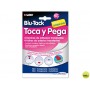 SUJETACOSA MASILLA BOSTIK TOCA Y PEGA BLU TACK LAMINAS ADHESIVAS TRANSFERIBLE CONTINE 4 LAMINAS