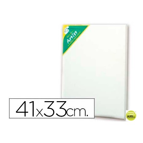 BASTIDOR ARTIST 6F LIENZO GRAPADO TRASERO ALGODON 100% 41X 33 CM