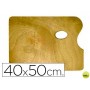 PALETA MADERA ARTIST RECTANGULAR TAMAÑO 40X50X0,05 CM