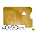 PALETA MADERA ARTIST RECTANGULAR TAMAÑO 40X50X0,05 CM