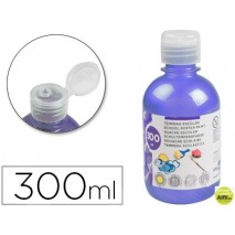 TEMPERA ESCOLAR LIDERPAPEL 300 ML VIOLETA METALIZADO