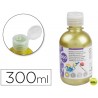 TEMPERA ESCOLAR LIDERPAPEL 300 ML ORO