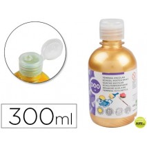 TEMPERA ESCOLAR LIDERPAPEL 300 ML COBRE