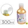 TEMPERA ESCOLAR LIDERPAPEL 300 ML COBRE