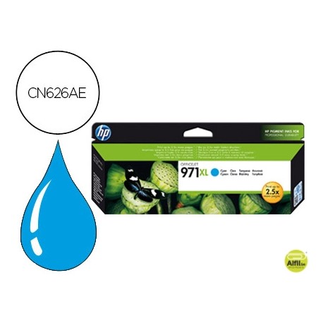 INK-JET HP XL 971XL X451DN X451DW/551DW X476DN X476DW X576DW CIAN 6600 PAG