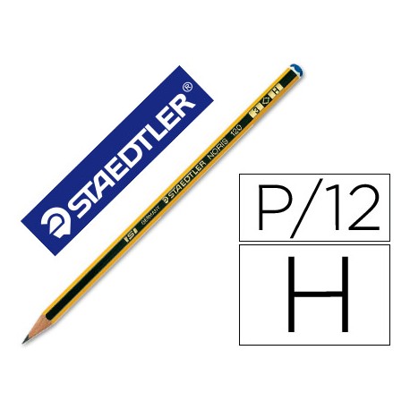 LAPICES DE GRAFITO STAEDTLER NORIS N.3 HB UNIDAD