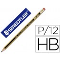 LAPICES DE GRAFITO STAEDLER NORIS CON GOMA UNIDAD
