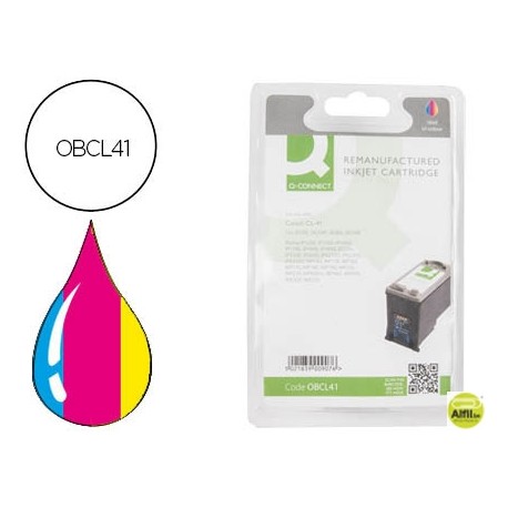 INK-JET Q-CONNECT COMPATIBLE CANON IP1200 1300 1600 2200 MP150 160 170 450 460 JX200 500 TRICOLOR CL