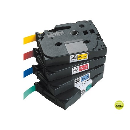 CINTA BROTHER TZE-M961 PLATA MATE / NEGRO -METALICA- 36MM X 8MTS