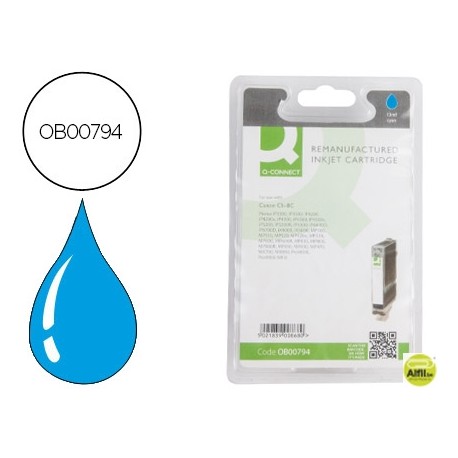 INK-JET Q-CONNECT COMPATIBLE CANON IP3300 4200 4300 5200 5200R 5300 6600D 6700D CLI-8C CIAN