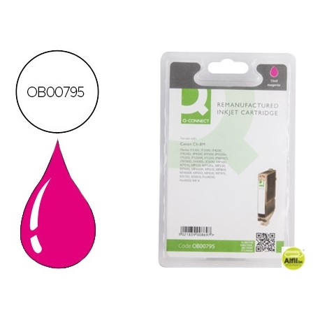 INK-JET Q-CONNECT COMPATIBLE CANON IP3300 4200 4300 MP500 530 600 800 810, IX4000 IX5000,PRO 9000 MA