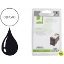 INK-JET Q-CONNECT COMPATIBLE CANON IP1200 1300 1600 2200 MP150 160 170 450 460 JX200 55NEGRO PG-40