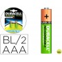 PILA DURACELL RECARGABLE STAYCHARGED AAA 800 MAH BLISTER DE 2 UNIDADES