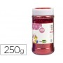 PURPURINA LIDERPAPEL FANTASIA COLOR ROJO METALIZADO BOTE DE 250 GR