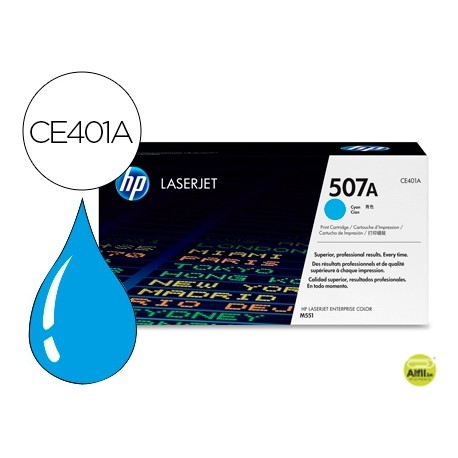TONER HP 507A LASERJET M551/M570/PRO 500 CIAN 6000 PAG