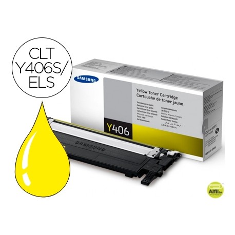 TONER SAMSUNG CLP360/365 CLX3300/3305 AMARILLO 1.000 PAG