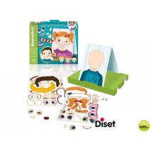 JUEGO DISET DIDACTICO MAGNETICO EXPRESIONE