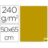 CARTULINA LIDERPAPEL 50X65 CM 240 G/M2 ORO VIEJO