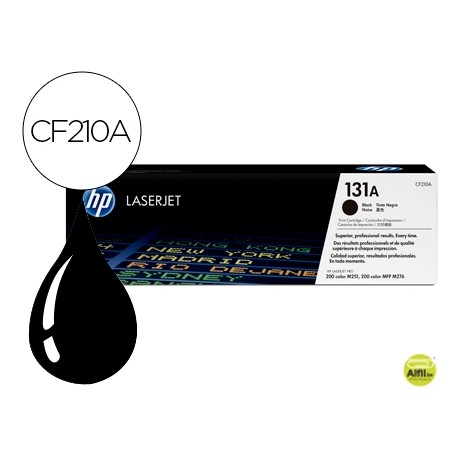 TONER HP 131A LASERJET M251/M276 NEGRO 1600 PAG