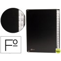 CARPETA CLASIFICADOR CARTON COMPACTO PARDO FOLIO 31 DEPARTAMENTO NUMERICOS NEGRO