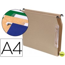 CARPETA COLGANTE GIO DIN A4 VISOR LATERAL 250X330X50 MM KRAFT