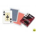 BARAJA FOURNIER POKER INGLES DE PLASTICO N 2800