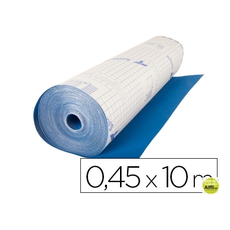 ROLLO ADHESIVO ESPECIAL ANTE COLOR AZUL ROLLO DE 10 MT