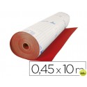 ROLLO ADHESIVO ESPECIAL ANTE COLOR ROJO ROLLO DE 10 MT