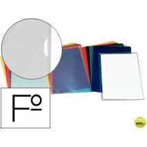 CARPETA ESSELTE DOSSIER UÑERO PLASTICO FOLIO TRANSPARENTE 110 MICRAS