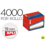ETIQUETA ADHESIVA APLI 1673 TAMAÑO 19 MM REDONDAS EN ROLLO DE 4000 UNIDADES