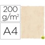 PAPEL PERGAMINO DIN A4 200 GR COLOR MARMOL BEIGE PAQUETE DE 25 HOJAS