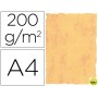 PAPEL PERGAMINO DIN A4 200 GR COLOR MARMOL AMARILLO PAQUETE DE 25 HOJAS