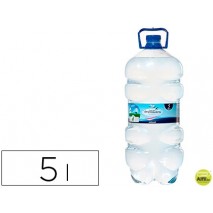 AGUA MINERAL NATURAL FUENTE PRIMAVERA BOTELLA DE 5L