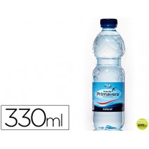 AGUA MINERAL NATURAL FUENTE PRIMAVERA BOTELLA DE 330ML