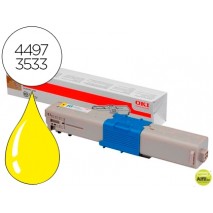 TONER OKI C301DN/C321DN AMARILLO 1500 PAG