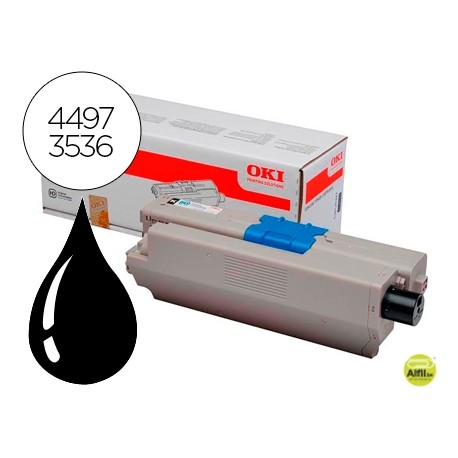 TONER OKI C301DN/C321DN NEGRO 2200 PAG