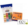 LAPICES CERA MANLEY CAJA DE 192 UNIDADES 16 COLORES SURTIDOS