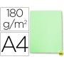 SUBCARPETA CARTULINA GIO DIN A4 VERDE PASTEL 180 G/M2