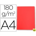SUBCARPETA CARTULINA GIO DIN A4 ROJO PASTEL 180 G/M2